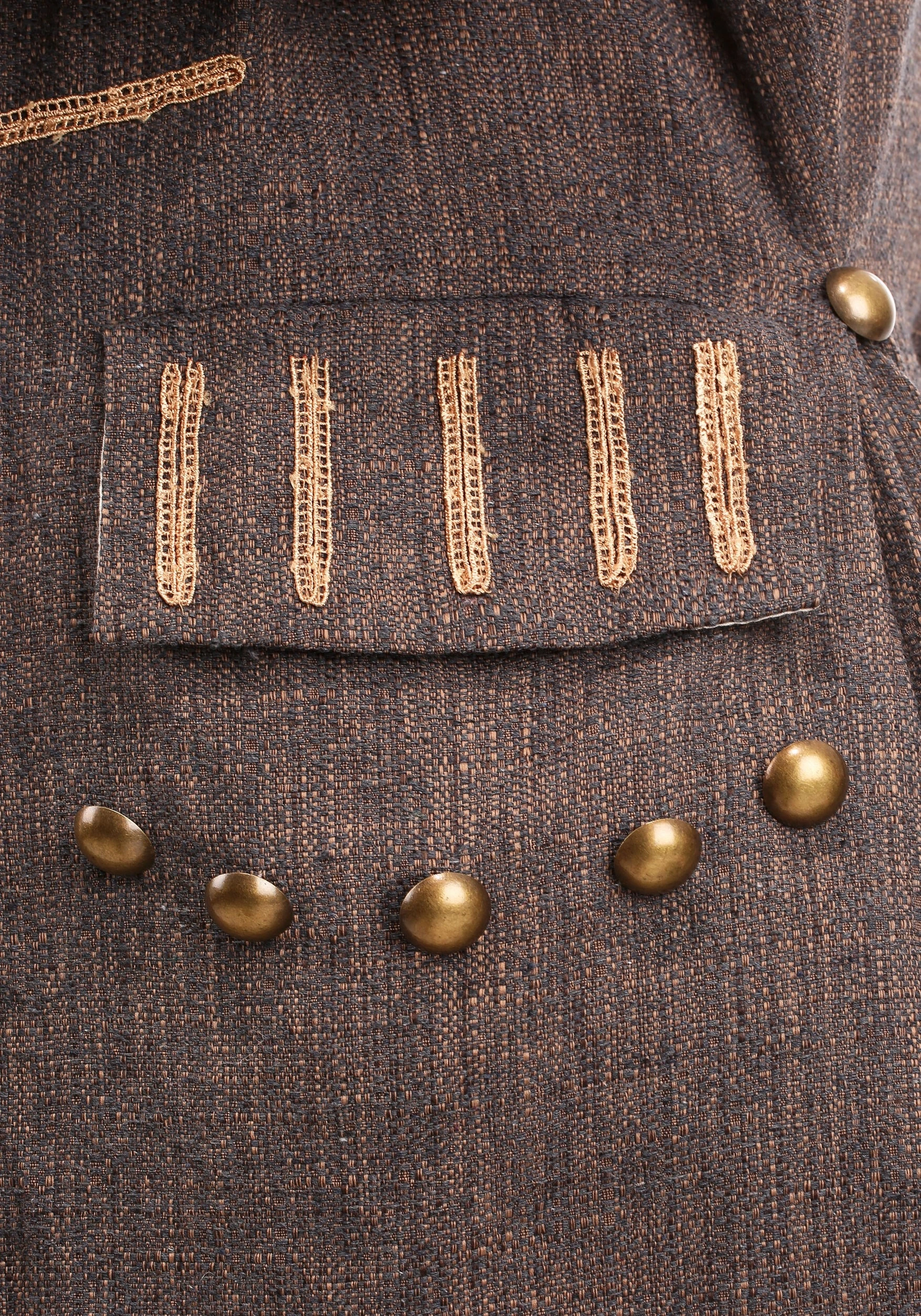 Fun Costumes Plus Size Men's Realistic Caribbean Pirate Costume - Image 7