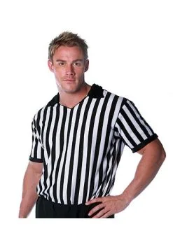 Underwraps Plus Size Referee Shirt