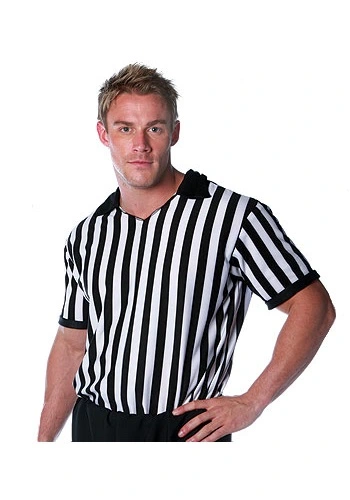 Underwraps Plus Size Referee Shirt