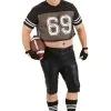 Fun Costumes Plus Size Tight End Footballer Costume For Men