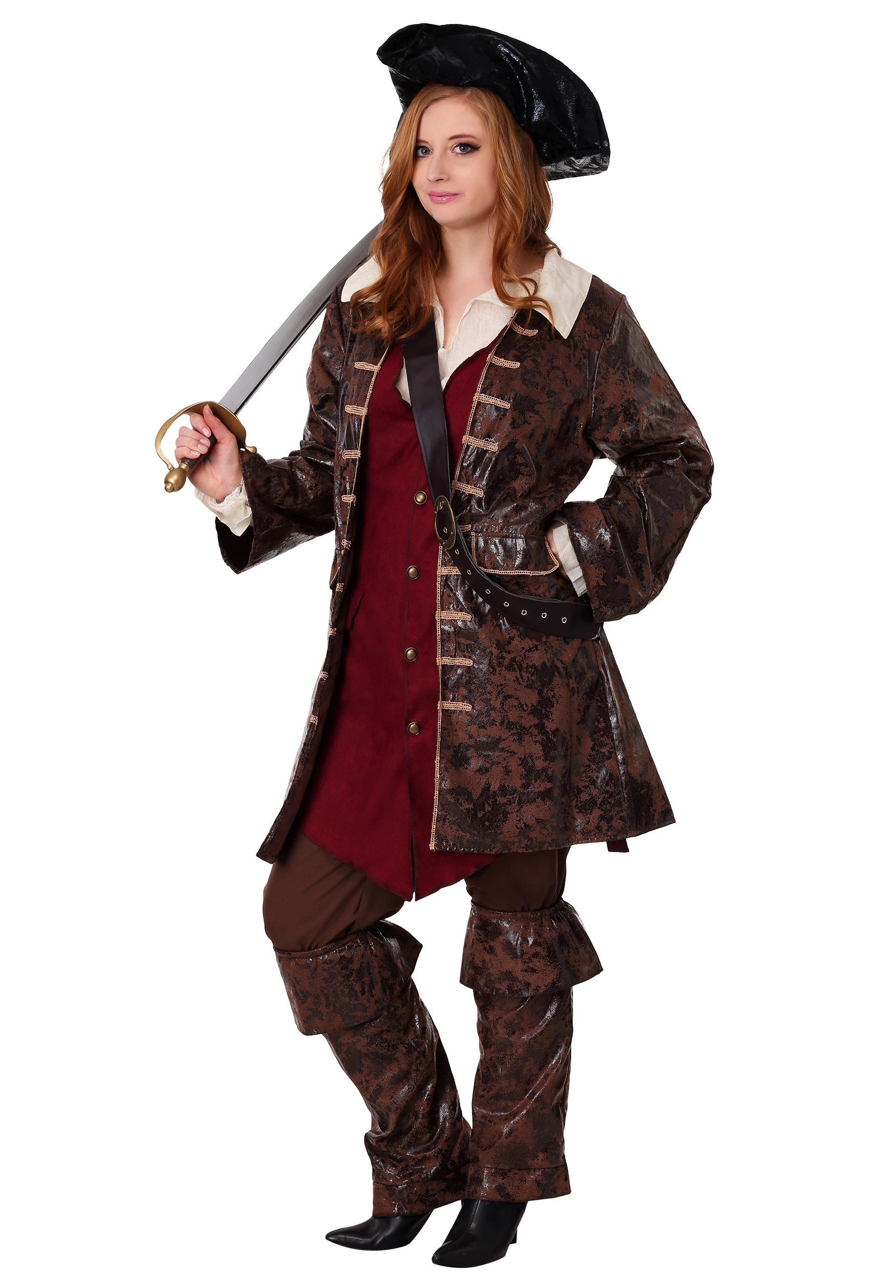 Fun Costumes Plus Size Womens Caribbean Pirate Costume