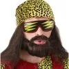 Partytime Costume & Lingerie (Yiwu) Factory Randy Savage Wig Kit