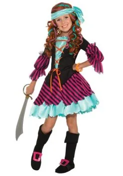 Rubies Costume Co. Inc Salty Taffy Girls Pirate Costume