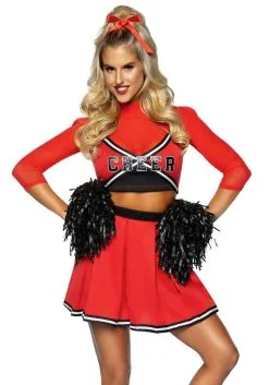 LEG AVENUE Sexy Varsity Babe Women's Cheerleading Costume