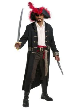 Fun Costumes Shipwreck Captain Men's Plus Size Costume