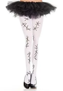 MUSIC LEGS Stitched Tights For Women