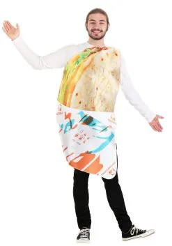 Morris Costumes Taco Bell Gordita Crunch Costume For Adults