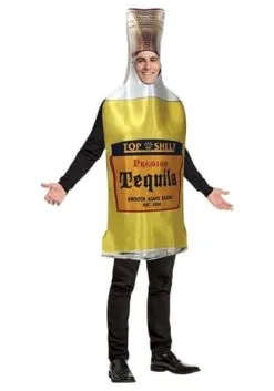 Morris Costumes Tequila Bottle Adult Tunic Costume