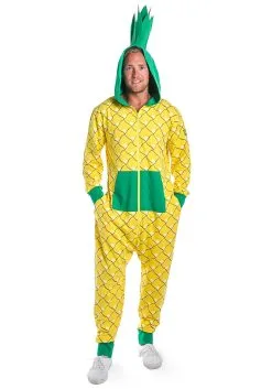 Tipsy Elves Pineapple Jumpsuit For Men