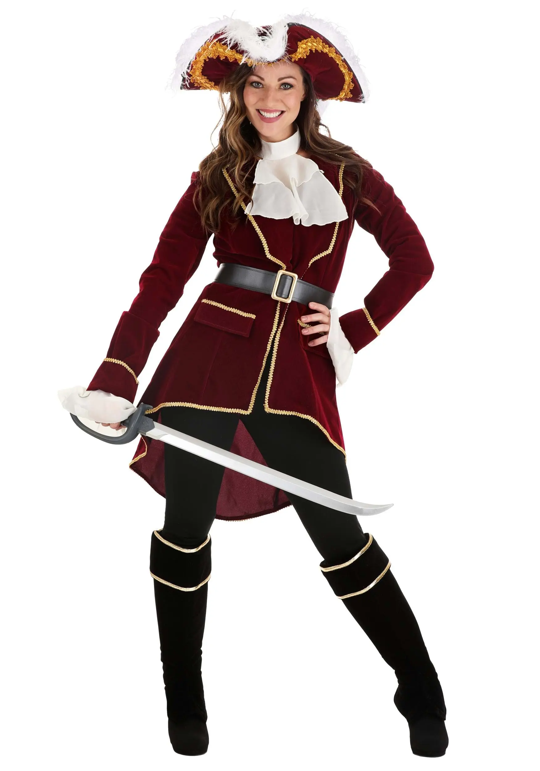 Fun Costumes Women's Captain Hook Costume - Image 3