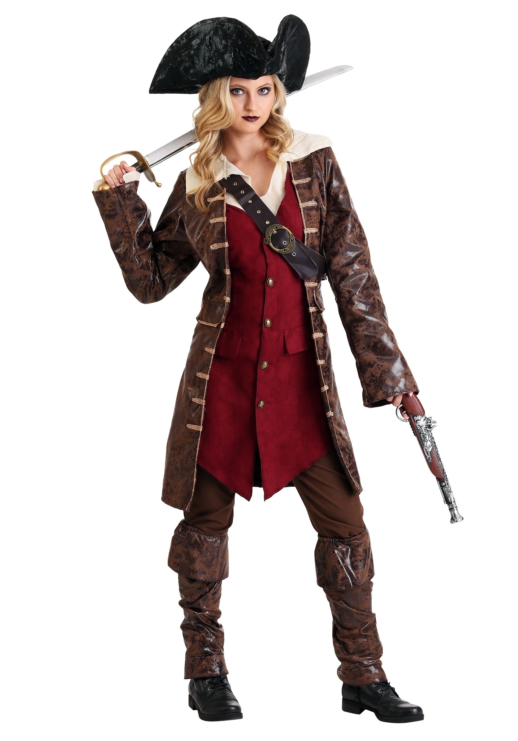 Fun Costumes Womens Caribbean Pirate Costume