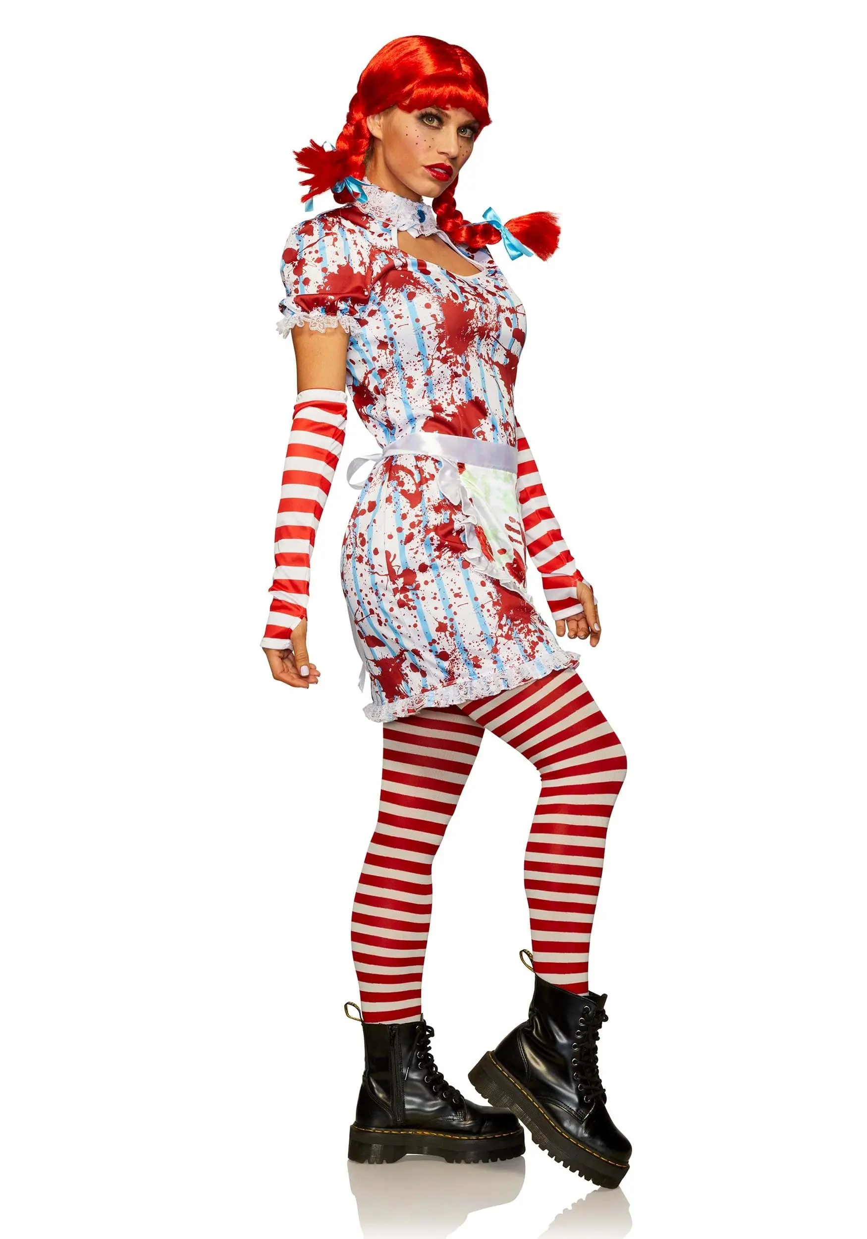 Seeing Red Evil Fast Food Girl Women's Costume - Image 3