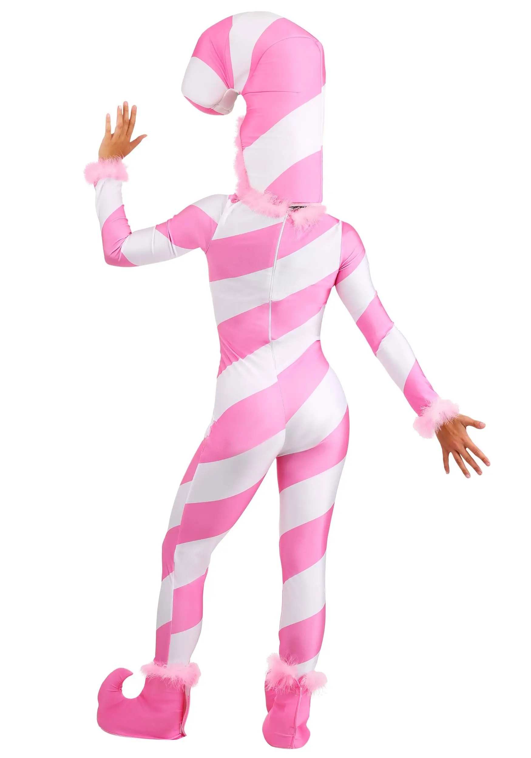 Fun Costumes Womens Pink Candy Cane Costume - Image 4
