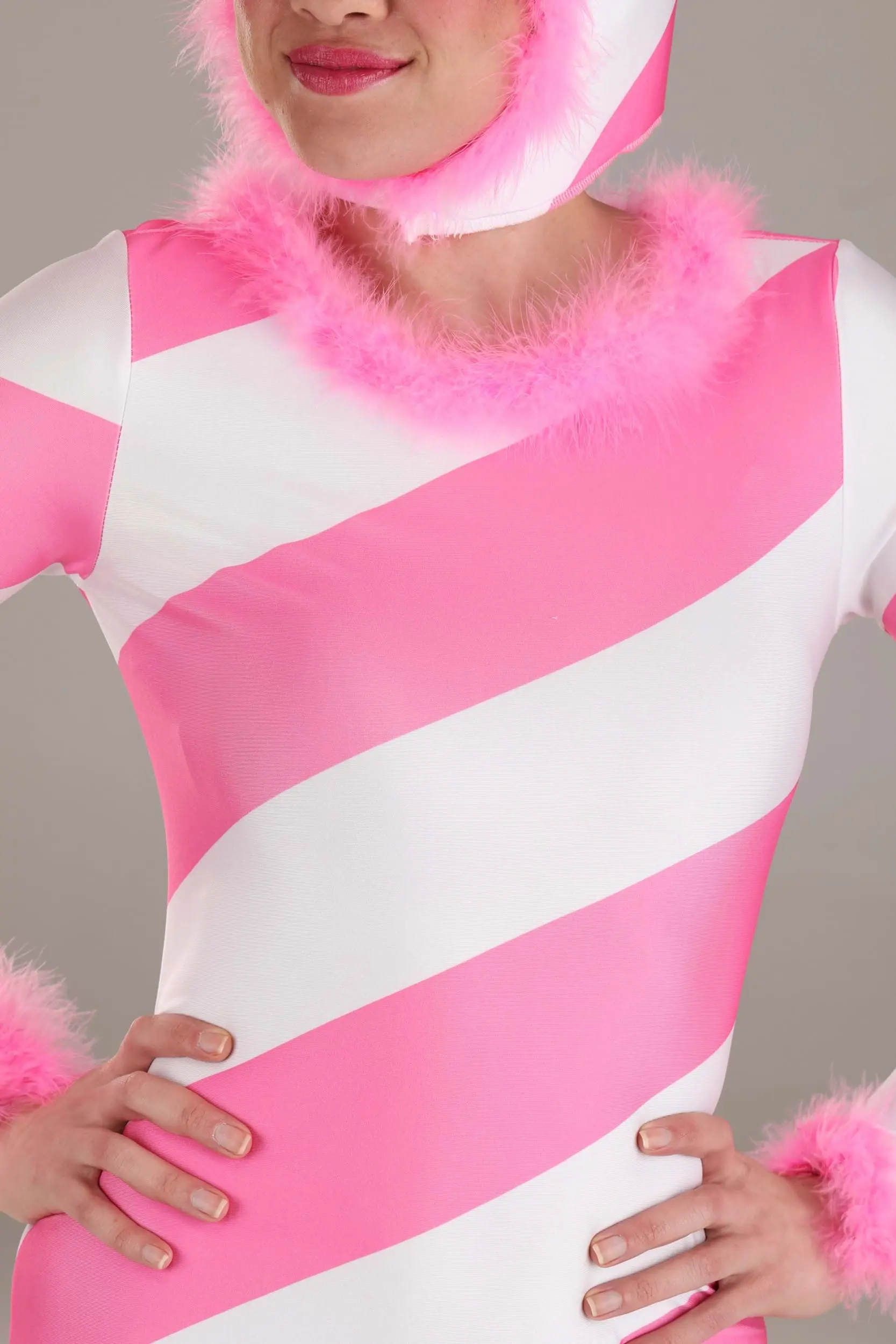 Fun Costumes Womens Pink Candy Cane Costume - Image 8