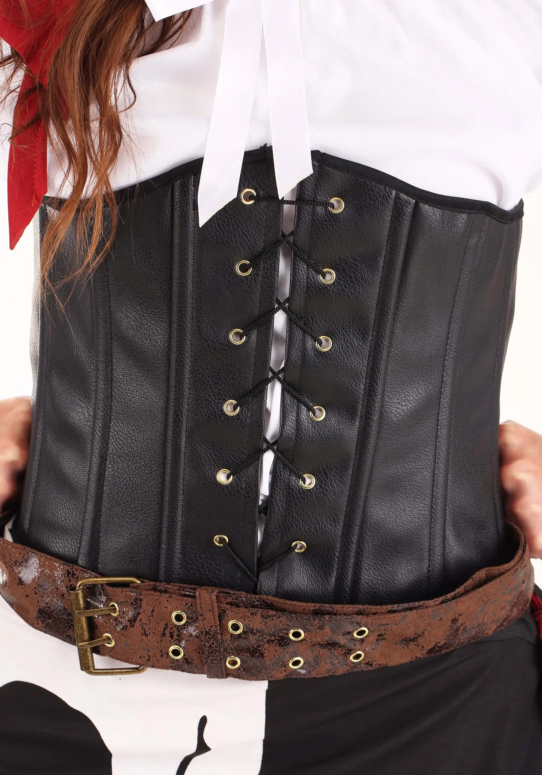 Fun Costumes Skeleton Flag Rogue Pirate Costume For Women - Image 9