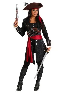 Fun Costumes Plus Size Women's Fearless Pirate Costume