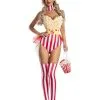 Party King Popcorn Babe Costume For Women