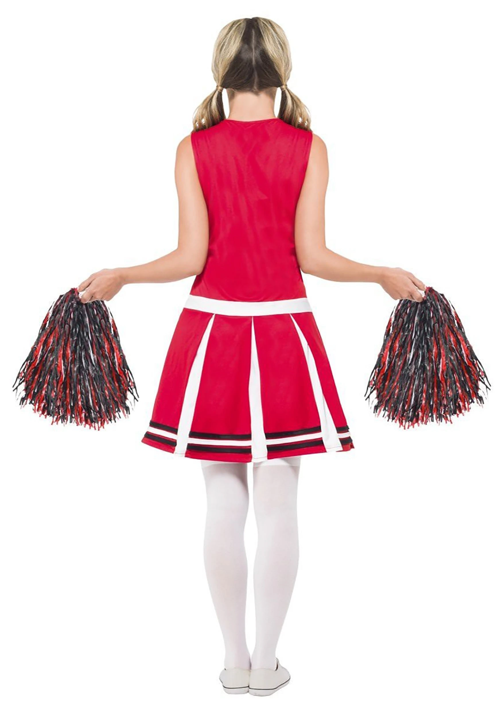 Smiffys Women's Red Cheerleader Costume - Image 2