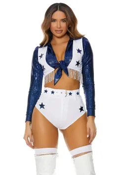 Forplay Seeing Stars Cheerleader Costume For Women