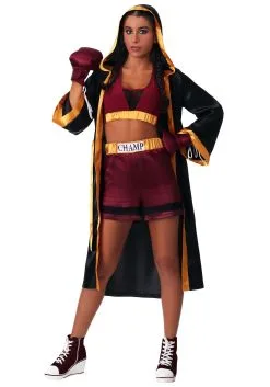 Fun Costumes Women's Tough Boxer Costume