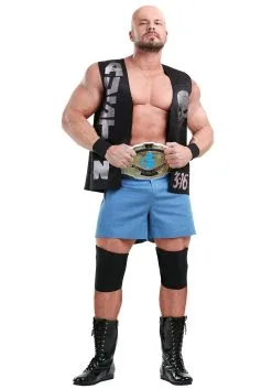 Fun Costumes Adult Plus Size Stone Cold Steve Austin WWE Costume