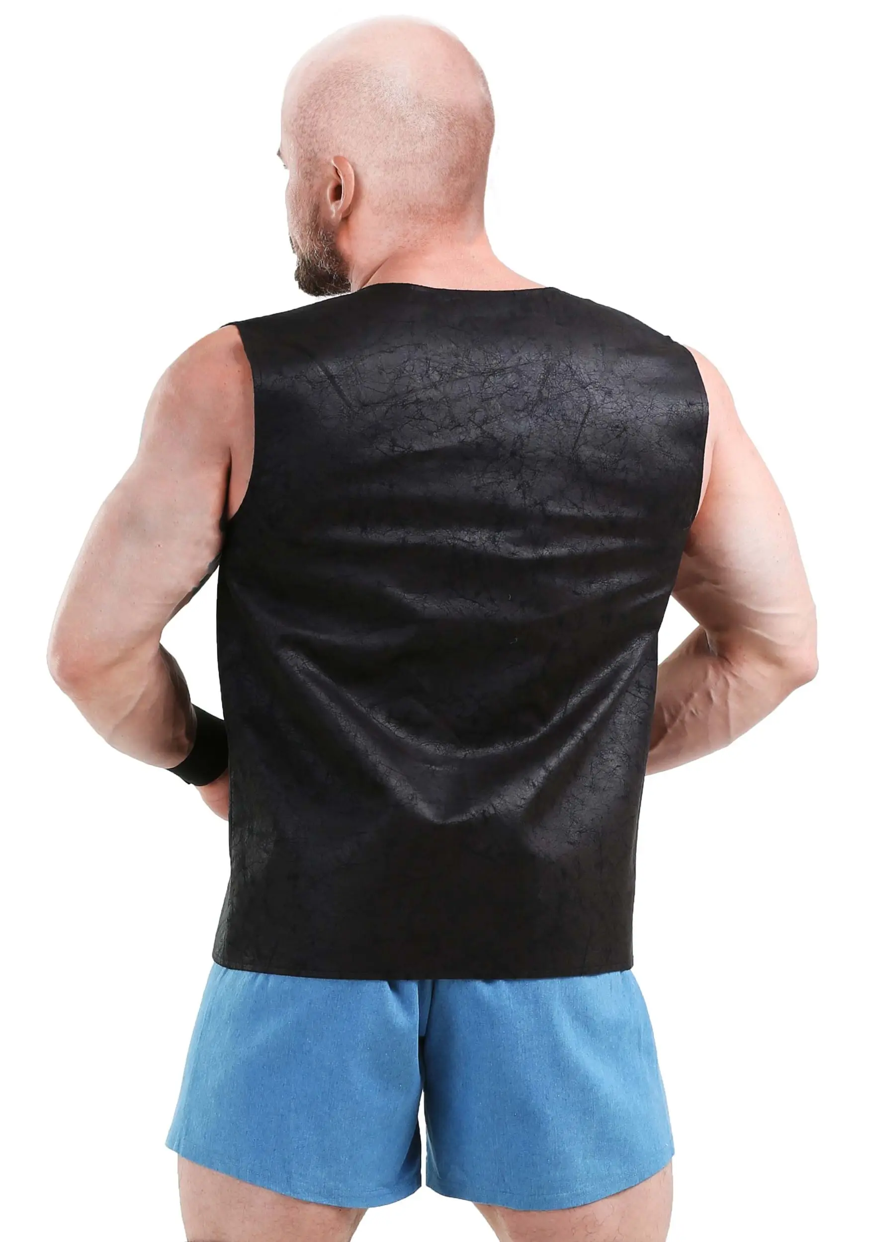 Fun Costumes Adult Plus Size Stone Cold Steve Austin WWE Costume - Image 2