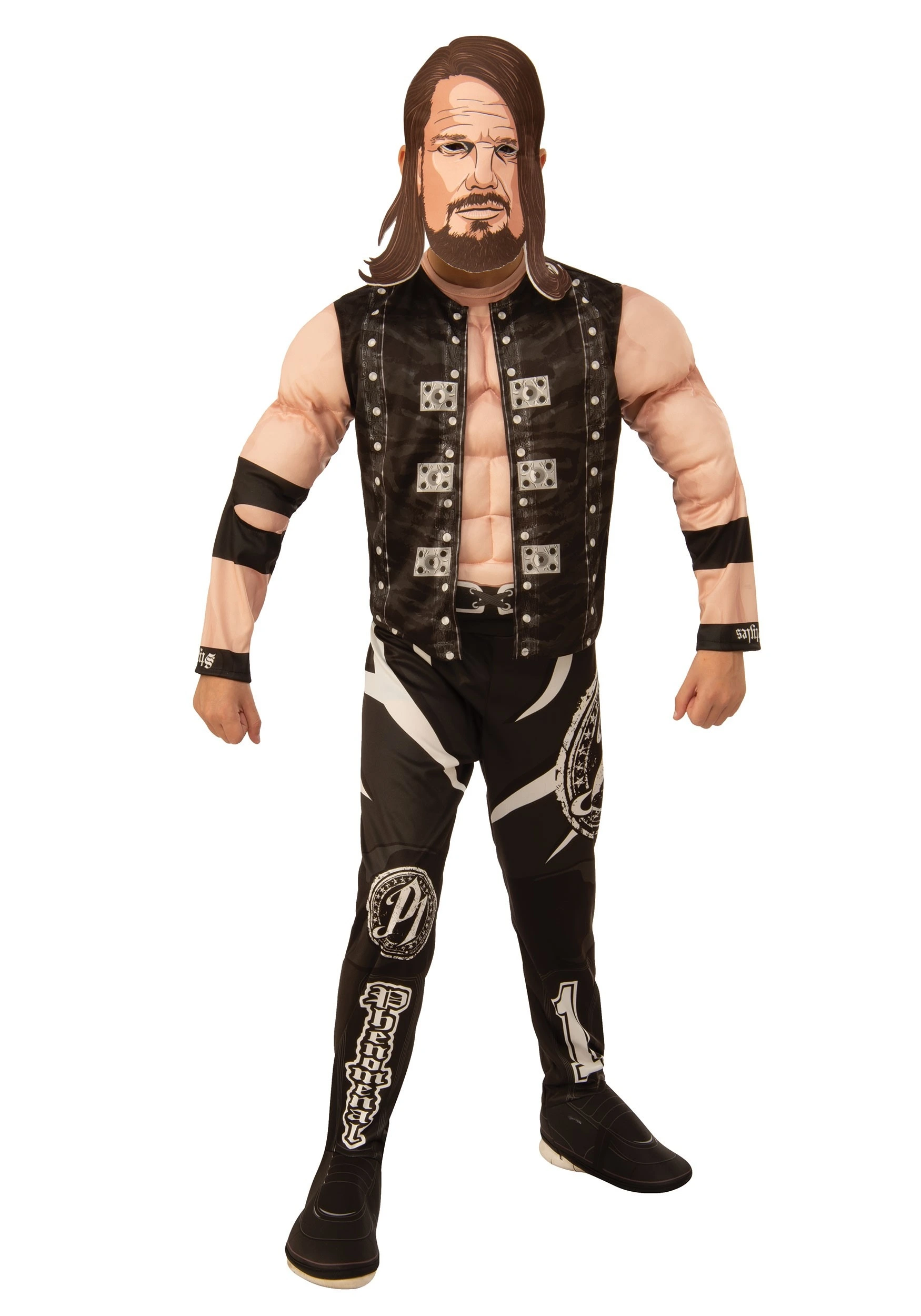 Rubies Costume Co. Inc WWE AJ Styles Kids Deluxe Costume
