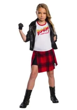 Rubies Costume Co. Inc WWE Rowdy Ronda Rousey Deluxe Costume